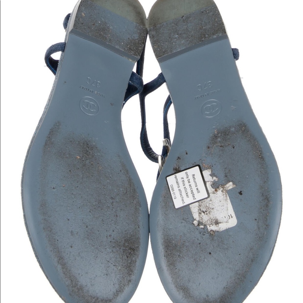 Lightly worn Chanel sandal 2020 with box - Picture 4 of 6